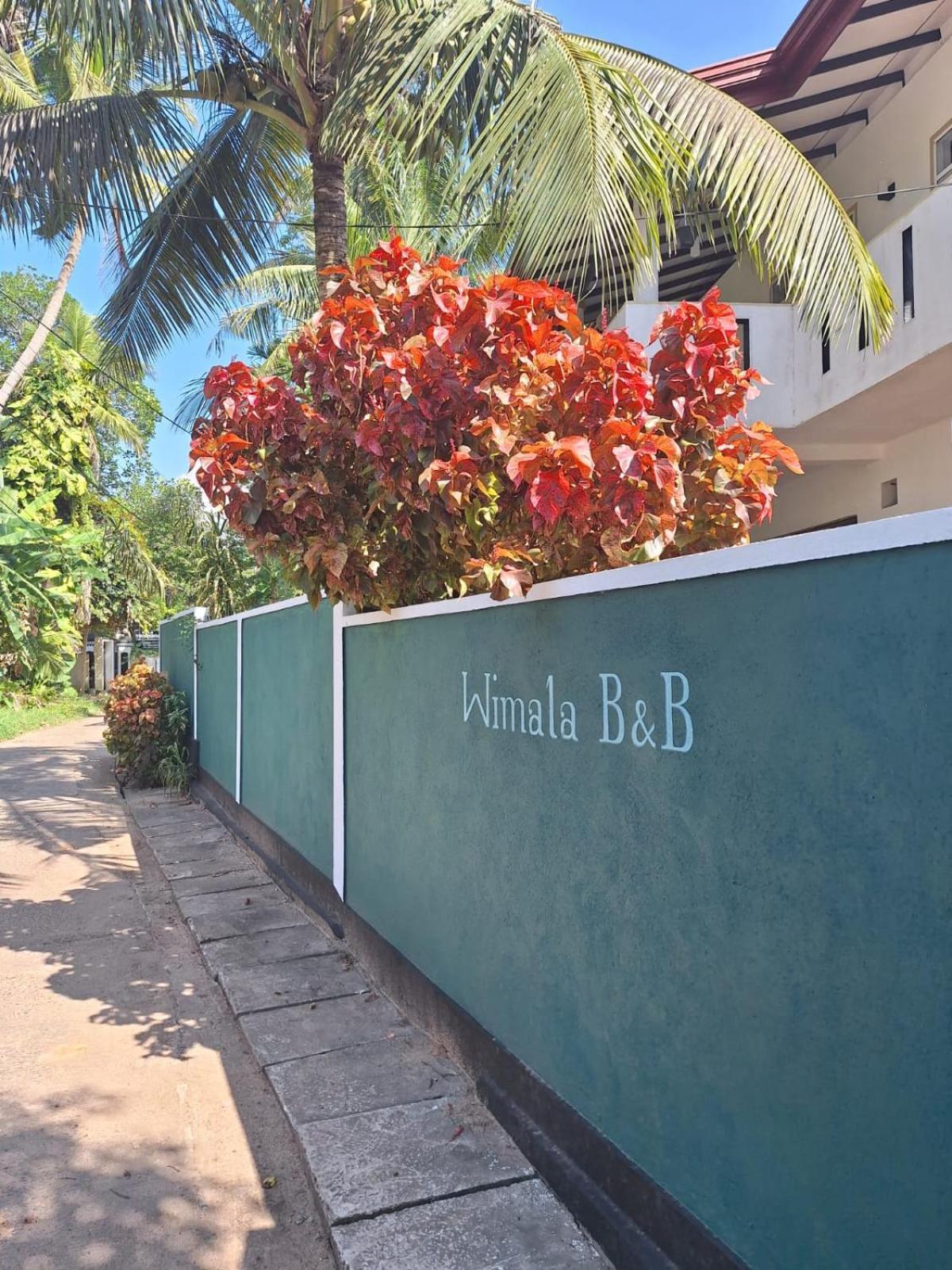 Wimala B&B Bentota Exterior foto